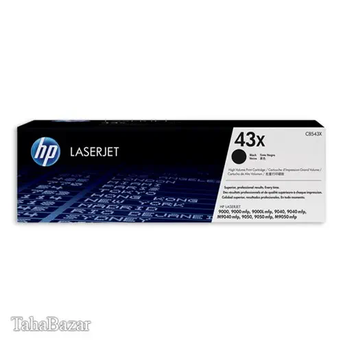 کارتریج طرح اصلی hp مدل 43X مشکی