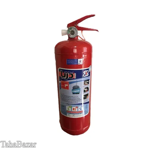 کپسول آتش نشانی پودر و گاز ABC دریا 3 کیلوگرمی