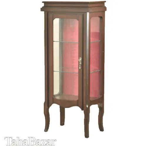 ویترین چوب رنگ اخوان مدل 130