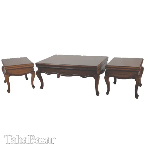 میز جلو مبلی چوب رنگ اخوان مدل 05
