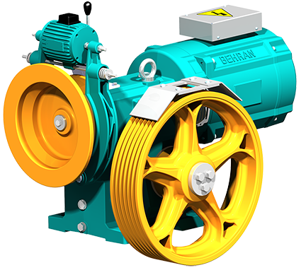موتور آسانسور بهران مدل BE014161A110 سری BL240