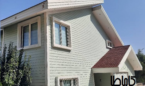 سمنت برد سایدینگ طرح چوب 10 میل