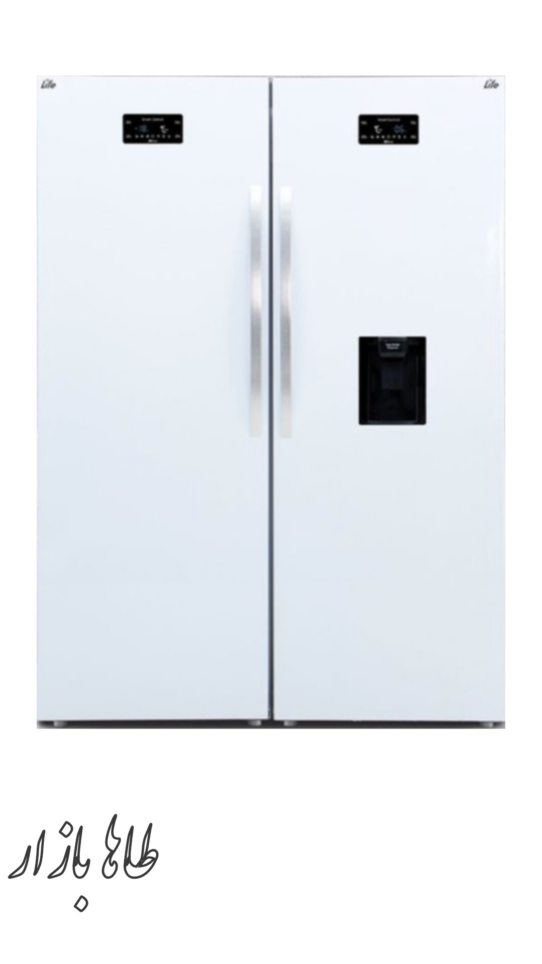 یخچال فریزر دوقلو مکس پلاس آبریزدار لایف
