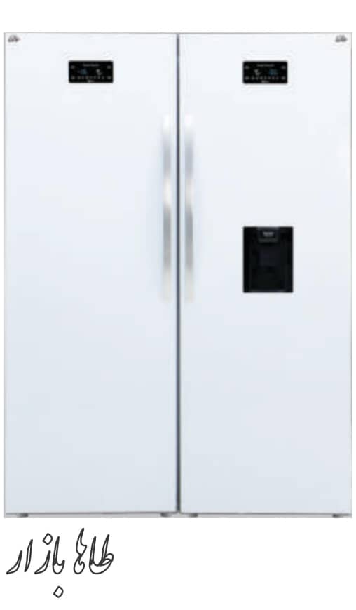 یخچال فریزر دوقلو مدل لاوین نوفراست آبسردکن دار لایف