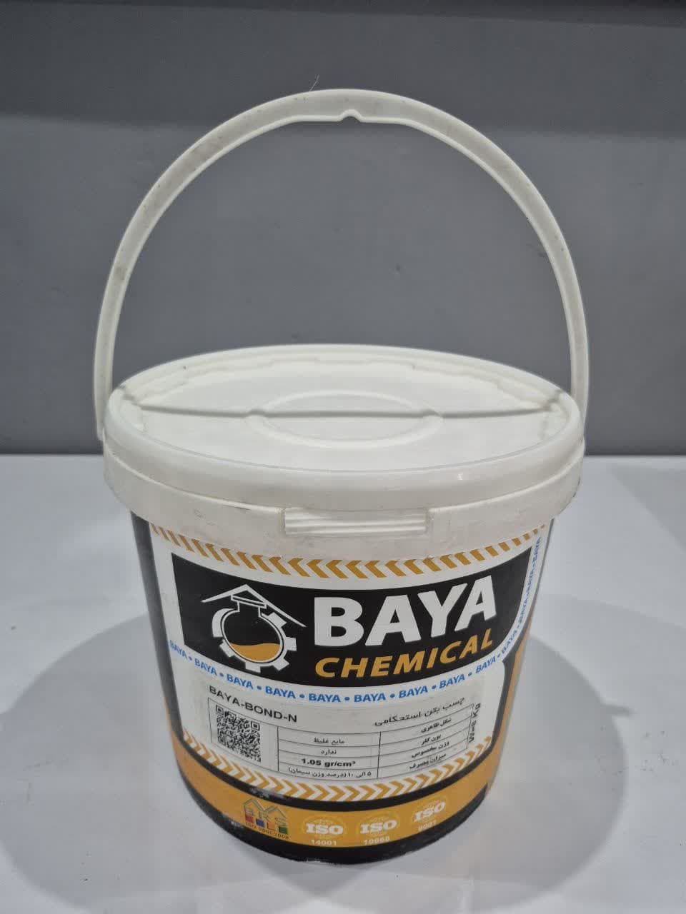 چسب بتن استحکامی – BAYA-BOND-Nبایا شیمی 8کیلوگرمی