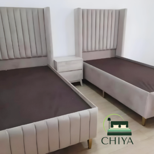 تخت خواب یک نفره ام دی اف لمسه کوبی چیا