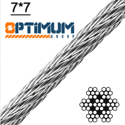 سیم بکسل 7x7 سفید اپتیموم