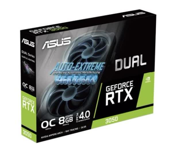 کارت گرافیک ایسوس مدل Dual GeForce RTX 3050 OC Edition 8GB