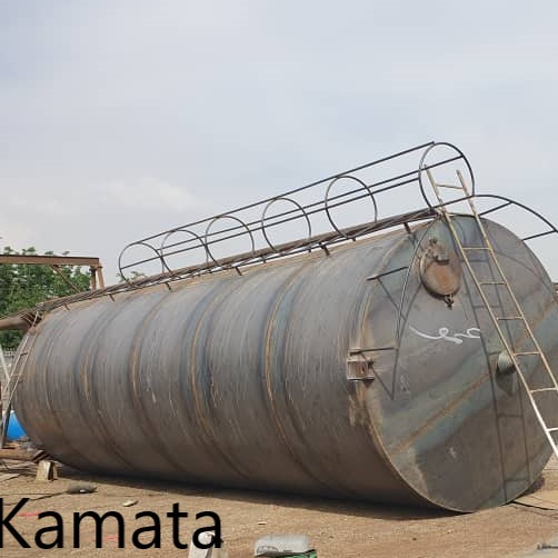 سیلوی ذخیره سیمان کاماطا | 100 تنی - ورق st37 فولاد مبارکه